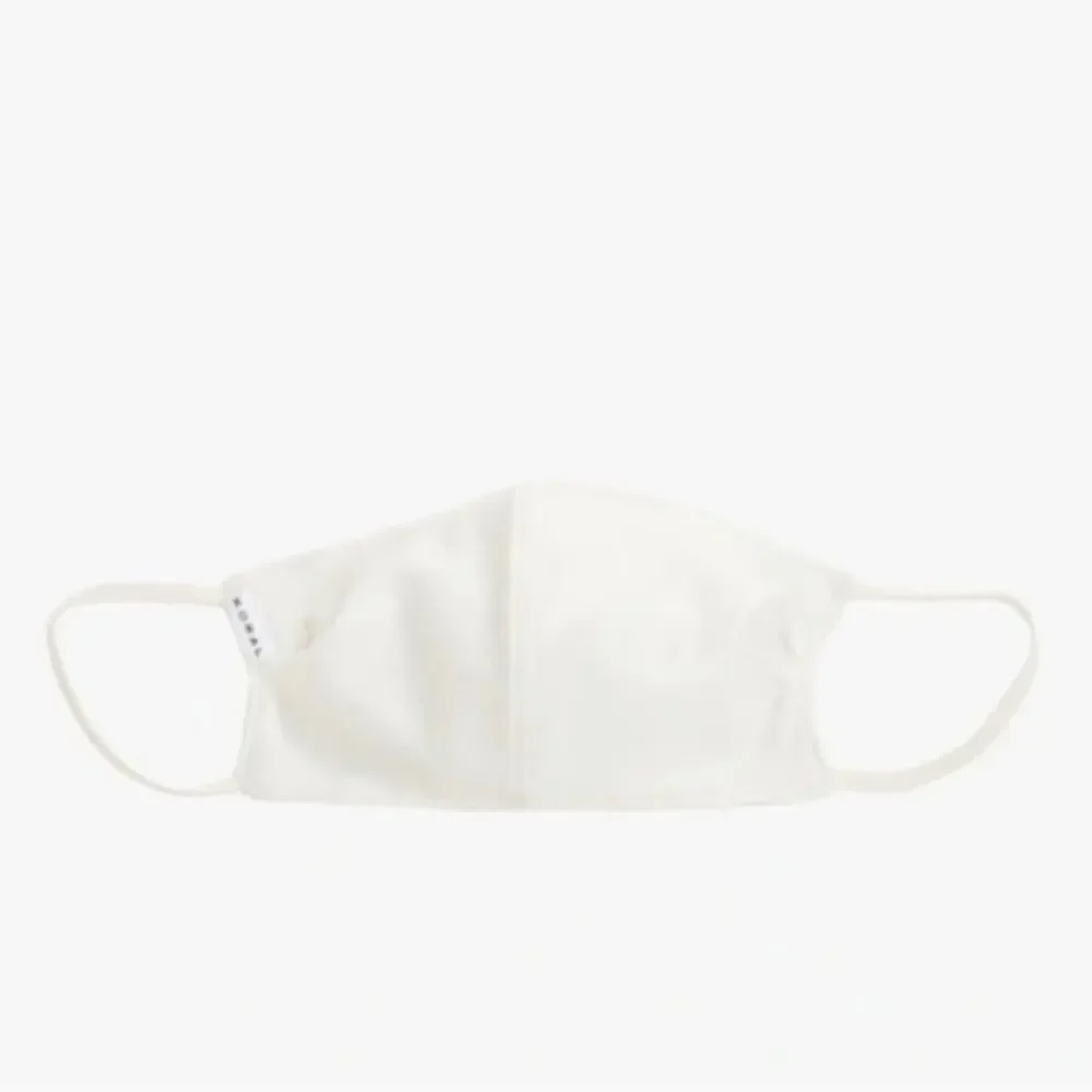 Koral Two Pack White Facial Masks with Elastic Ear Loop
